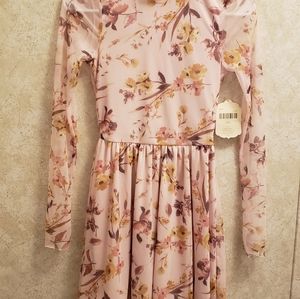 Altar'd State Pink Floral Dress/Tunic